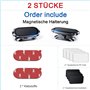 【Lot De 2】Support Telephone Voiture Magnetique【Tout Métal】Aimant Telephone Voiture【360°】Porte Telephone Voiture Aimanté【mains Li