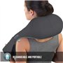 Homedics Masseur de Cou, Dos & Épaules Shiatsu Massage Gel – Reproduit Les Mains d'Un Thérapeute de Massage, Intensité Ajustable