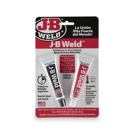 J-B Weld 8265SPA - Soudure - Acier - Renforcé - Epoxy - Formule Froide - Réparations - Multi-Surfaces