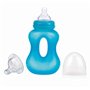 Nûby ID1241 Biberon d'Apprentissage Easy Grip, 240 ml, 3M+