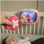 BABY EINSTEIN Veilleuse bébé -Reves marins rose- Réglage 25 min lumiere, son, musique ou bruit de l'océan apaisantes, télécomman