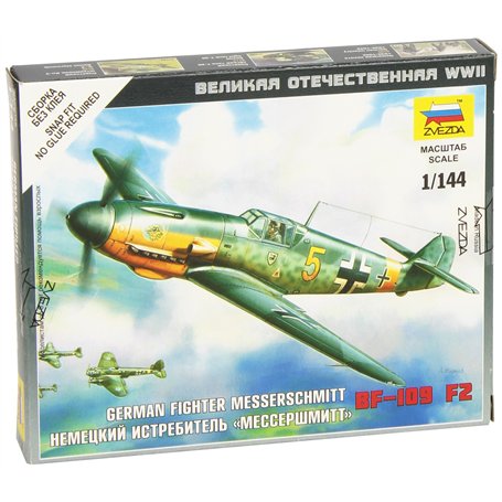 Zvezda - Z6116 - Maquette - Aviation - Messerschmitt Bf109f-2