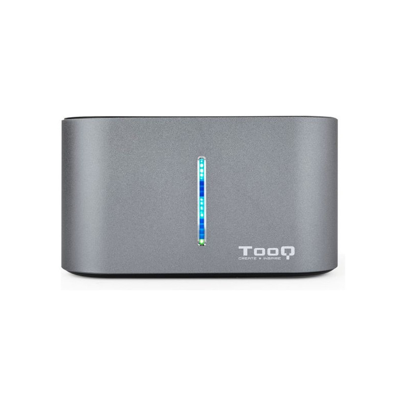 Tooq TQDS-805G Station d'accueil de disques de stockage USB 3.2 Gen 1 (3.1 Gen 1) Type-B Aluminium