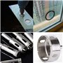 18 Pcs Scie Cloche Diamant, Scie Cloche Carrelage, Foret Diamant Carrelage Pour Marbre Granit Porcelaine Carrelage, Ø6mm-50 mm