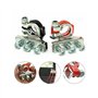 Alrens 2 pcs Bornes de Batterie de Voiture, Cosse Batterie 3 12v, Batterie Cosse Battery Terminal pour Voiture Positive et Négat