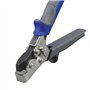 Klein Tools 86528 Poinçon, outil de poinçonnage pour tôle, vinyle et revêtement en aluminium, bleu/gris