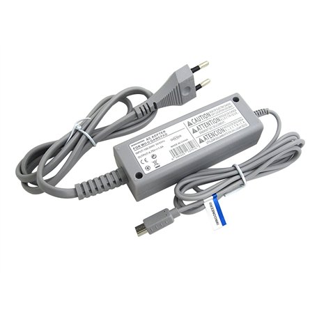 WINGONEER® câble de corde d'alimentation d'énergie d'adapteur à C.A. d'UE du wii u GamePad de Nintendo