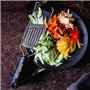 Microplane Mandoline à Julienne pour Les Pommes de Terre, Pommes, Carottes, courgettes et Choux Rouges en Noir et en Acier Inoxy