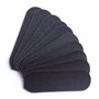 frcolor 60pcs Sable Papers de rechange pédicure fichier recharge pour pied Fichier Raspberry Double-face