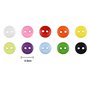 kissral Boutons Colorés Lot de 750 Artisanat Bouton Rond Decoratif pour Enfants Boutons à Coudre Assortis pour Les Activités de