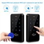 FST IP68 étanche Contrôle d'accès Clavier Extérieur RFID Clavier Contrôleur d'accès WG26 / 34 écran Tactile + 10 pcs Porte-clés 