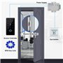 FST Kit de Système de Contrôle d'accès de Porte Ensemble d'empreintes Digitales Biométriques IP68 Clavier RFID étanche + Aliment