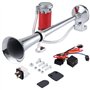 Rupse Klaxon Camion 12V 450mm Longueur Trompette Corne 150db 12V Haut Parleur de Voiture Camions Motos et SUV