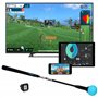 PHIGOLF Smart Home Golf Simulator - Swing Stick Trainer & Analyzer - Jeu de Golf Portable avec Les Applications et Le Software W