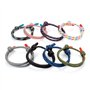 8 pièces bracelets tressés cool kit pour homme femme, cordon de corde marine coloré bracelet de surf nautique pour hommes garçon