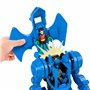 Fisher-Price Imaginext Coffret Centre De Commande Robot Batman DC Super Friends avec Robot Détachable De 25 Cm, Figurines Batman