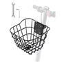 VEVOR Panier Avant de Vélo et Trottinette Électrique Métallique avec Support Fixe