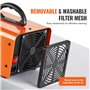 VEVOR Générateur d'Ozone Purificateur d'Air 12000 mg/h Générateur O3 pour Éliminer les Odeurs Commercial Industriel 90 W Grande