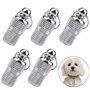 kissral 5pcs Pendentif Chat Dog Name Tag Pendentif Chien éTiquette D'Identification pour Les Animaux Anti-Perte avec éTiquette D
