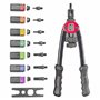 13" 330MM Blind Rivet Nut Gun Rivet Nut Tool Hand INSER NUT Tool Manual Mandrels M3 M4 M5 M6 M8 M10 M12 BT-605