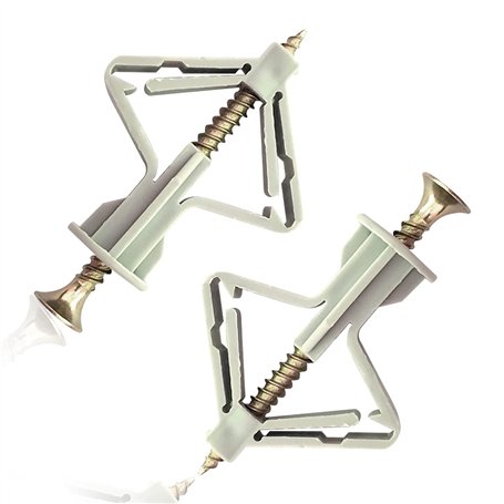 50 Pièces Chevilles pour Plaque de Plâtre