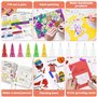Feutres Coloriage Adulte Enfants 12 bâtons, Double Pointe Feutres Aquarelle et Stylos de Couleurs Mandala Aquarelle Brush Pen Tw