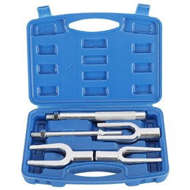 FreeTec 5 pièces Kit de Fourche d'extraction de Joint à rotule, Séparateur de Joint à rotule, Extracteur de tête de Tige de Liai FreeTec 5 pièces Kit de Fourche d'extraction de Joint à rotule