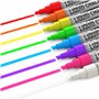 Kassa propose un paquet de 10 marqueurs à craie liquide multicolores néon non toxiques