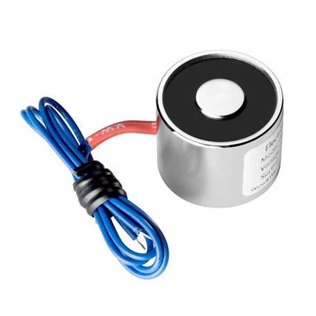 sourcingmap 50N 12V 0.11lb/48g électro-aimant aimant levage électrique Solénoïde levage tenue