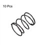 45mm Libre Longueur Ressort Acier Extension Ressort Noir 10Pcs