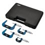 Draper 46607 Micromètre externe 0-100 mm 4 pièces (Import Grande Bretagne)