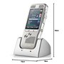 Philips DPM8100/00 Dictaphone Argent Brossé
