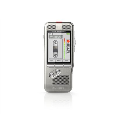 Philips DPM8500/00 Dictaphone avec Scanner code barre Argent Brossé