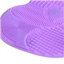 LEADSTAR 2 Pièces Tapis de Nettoyage de Brosse de Maquillage en Silicone avec Ventouse, Nettoyer les Pinceaux de Maquillage, Out