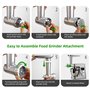 Gdrtwwh Accessoire hachoir à viande Convient aux robots culinaires Kenwood Chef (KVC, KVL, KCC) et kMix (KMX), avec 2 tubes de r