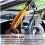 Canne Voiture Alarme Antivol Verrouillage De Volant De Sécuritéde Sécurité Anti-vol Protection Antivol T-Lock Universelle