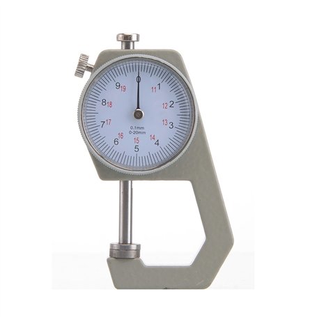 OEM Systems Company Micromètre mécanique pour mesure d’épaisseur de papier/cuir 0 – 20 mm