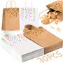 MOOING 30 Pcs Sac de Kraft