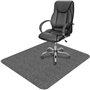 EUZLABBY 105×120cm Tapis Chaise de Bureau
