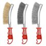 3 Pieces Brosse Metallique