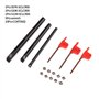 SCLCR Porte-Outils CNC pour alésage de Trou intérieur, Porte-Outils de Tournage Interne + 110 pièces Ccmt0602 Insert + 3 clés à 
