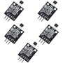 ARCELI 5 Pcs Effet Hall KY-003 Capteur Magnétique Module DC 5V Pour Arduino PIC AVR Smart Voitures