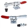 YINETTECH 5pcs GH-225-D Barre Horizontale Bascule Clamp Kit de Libération Rapide Poignée Outil en Métal Tenant 230KG Capacité Fr