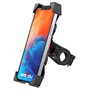 Grefay Support de Vélo Moto Téléphone Guidon de Vélo Moto Berceau Collier avec Rotation 360 pour 3