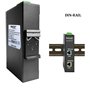 Injecteur PoE Gigabit sur Rail DIN Alimentation PoE 30 W, Protection Contre Les surtensions PoE 6 KV, -40 ℃ à 65 ℃, entrée 12-48