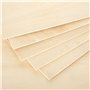 Lot de 20 plaques de tilleul de 300 x 200 x 2 mm, 1/16 fines plaques de contreplaqué de bricolage, panneaux en bois non finis po