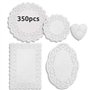 Daily Treasures 350pcs Napperons en Dentelle