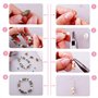 Umisu Kit de Fabrication de Bijoux 2020 Pièces Accessoires DIY Perles Charmes Breloques pour Fabrication de Collier Bracelet Bou