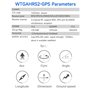 [Beidou de qualité industrielle+GPS AHRS IMU] WTGAHRS2 MPU9250 Accéléromètre 10 axes+gyroscope+angle (précision XY 0,05 °) + mag
