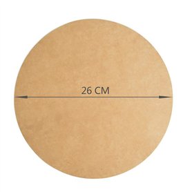 MOCUI Papier sulfurisé ronde de cuisson, Parchemin résistant à la chaleur, Résistant à l'huile et aux fuites Revêtement antiadhé MOCUI Papier sulfurisé ronde de cuisson